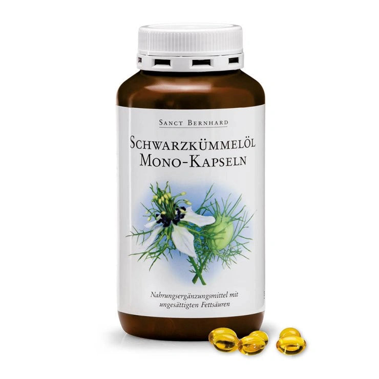 Sanct Bernhard Black Cumin Oil Mono Capsules