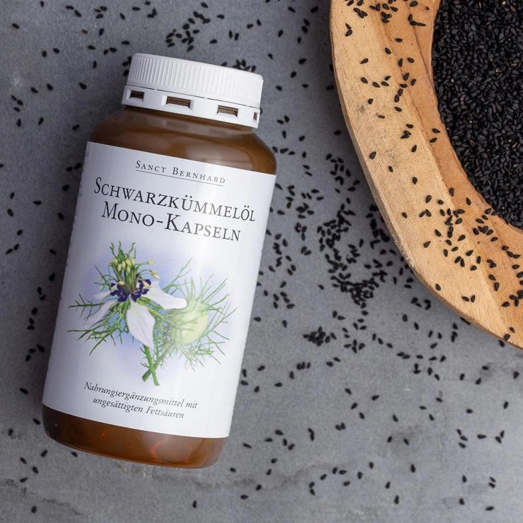 Sanct Bernhard Black Cumin Oil Mono Capsules
