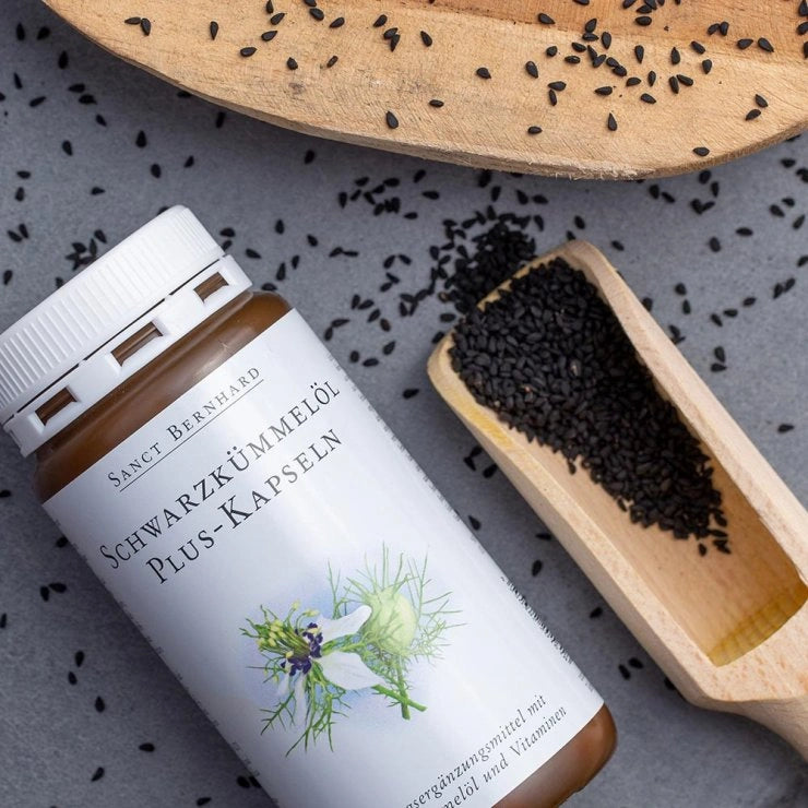 Sanct Bernhard Black Cumin Oil-Plus-Capsules