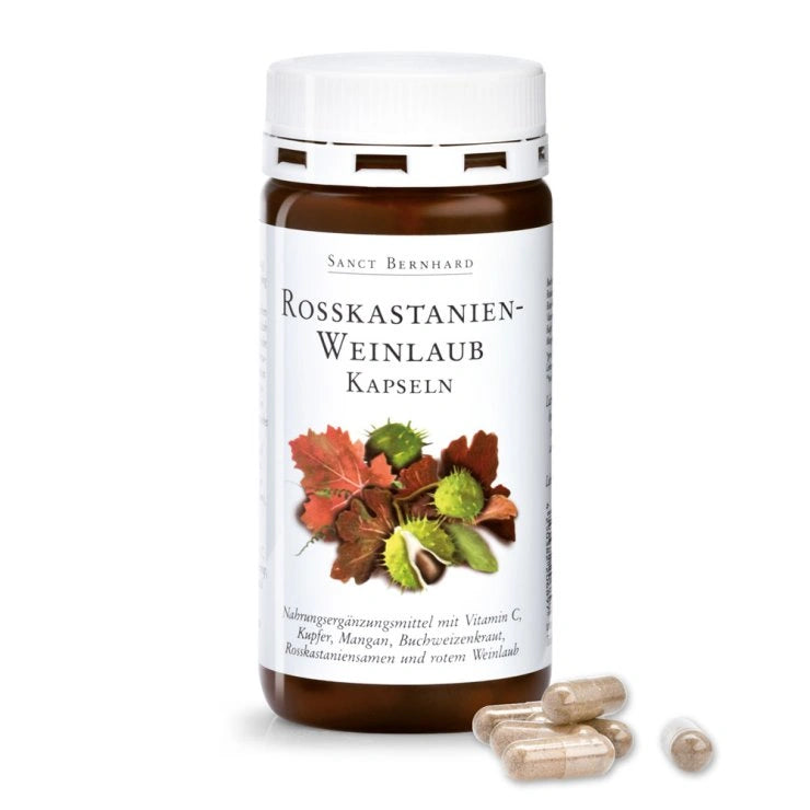 Sanct Bernhard Horse Chestnut Vine Leaf Capsules