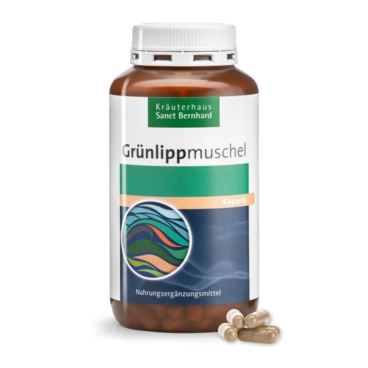 Sanct Bernhard Green-lipped Mussel Capsules, 300 Capsules