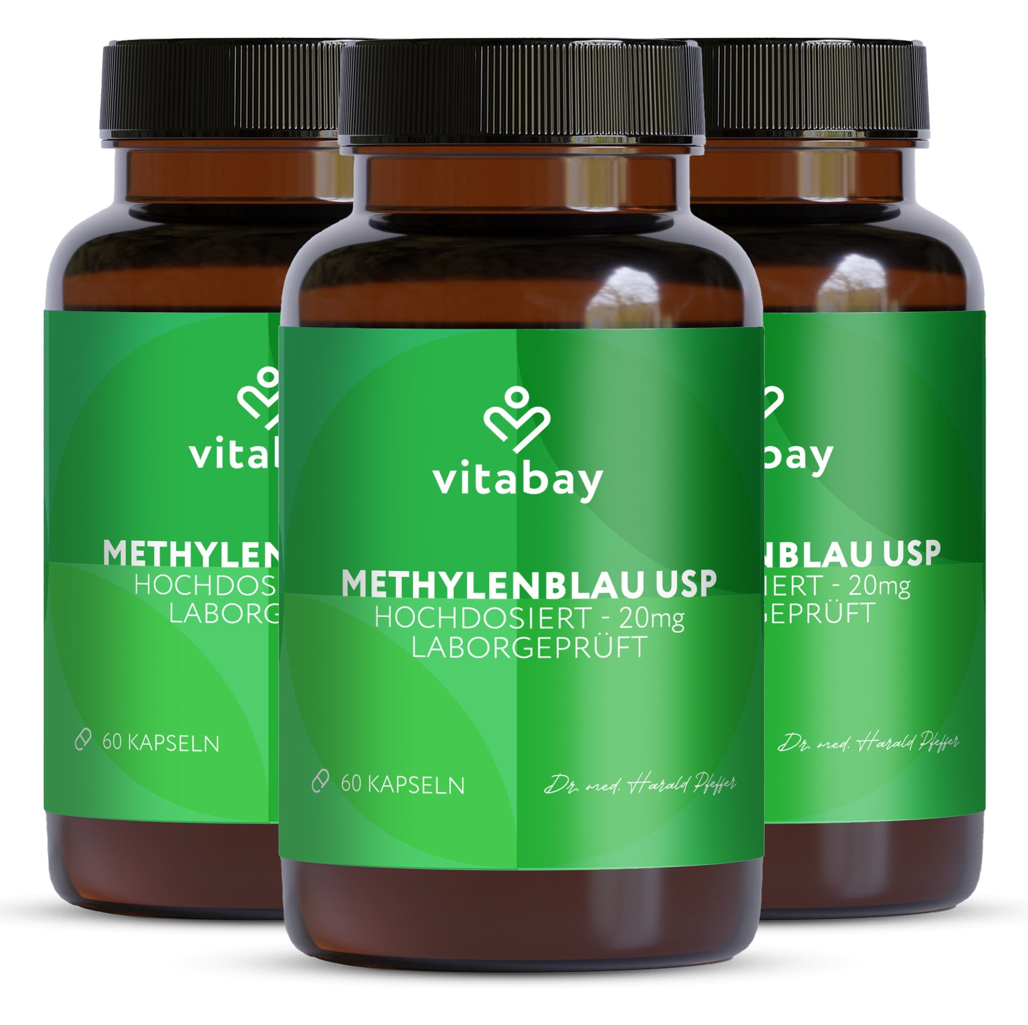 Methylenblau USP Kapseln – Hochreine Laborqualität