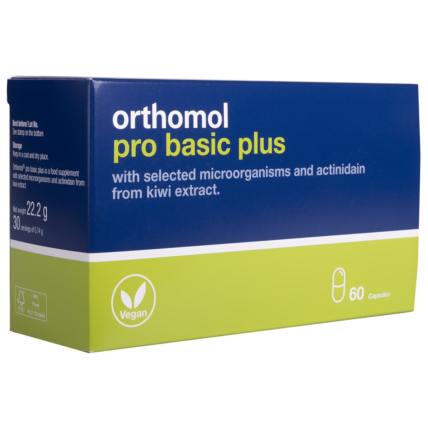 Orthomol, Pro Basic Plus, 60 Capsules