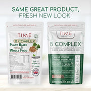 Time Health B Complex Whole Food Plant Based Cultavit
