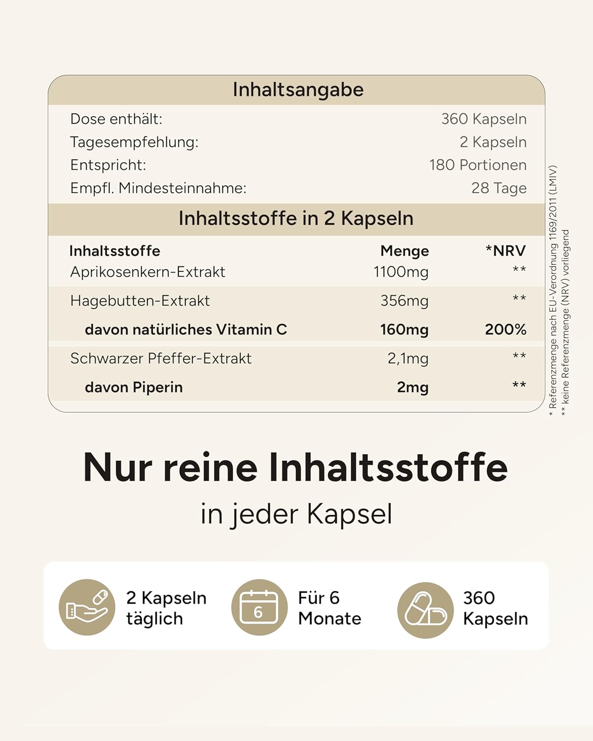 Plantomol B17 لب المشمش (360 كبسولة)