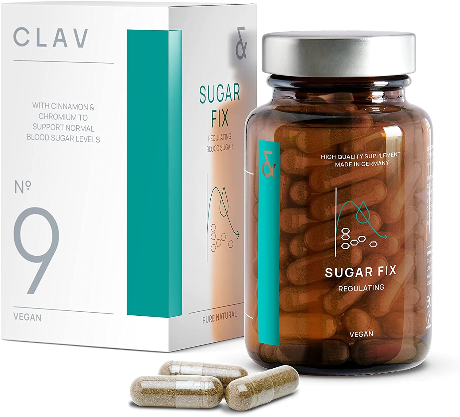 Clav Health Sugar Fix Regulate Blood Sugar