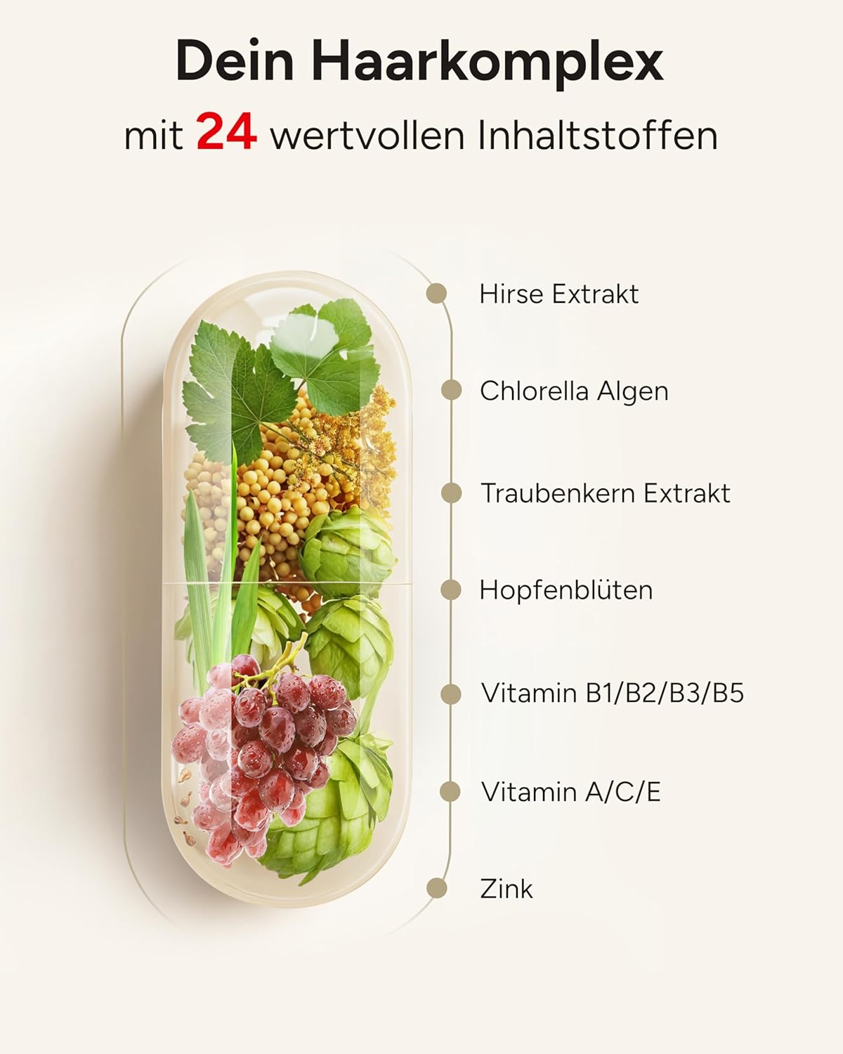 بلانتومول رابونزيل هير كومبلكس (فيتامينات الشعر 360 كبسولة)