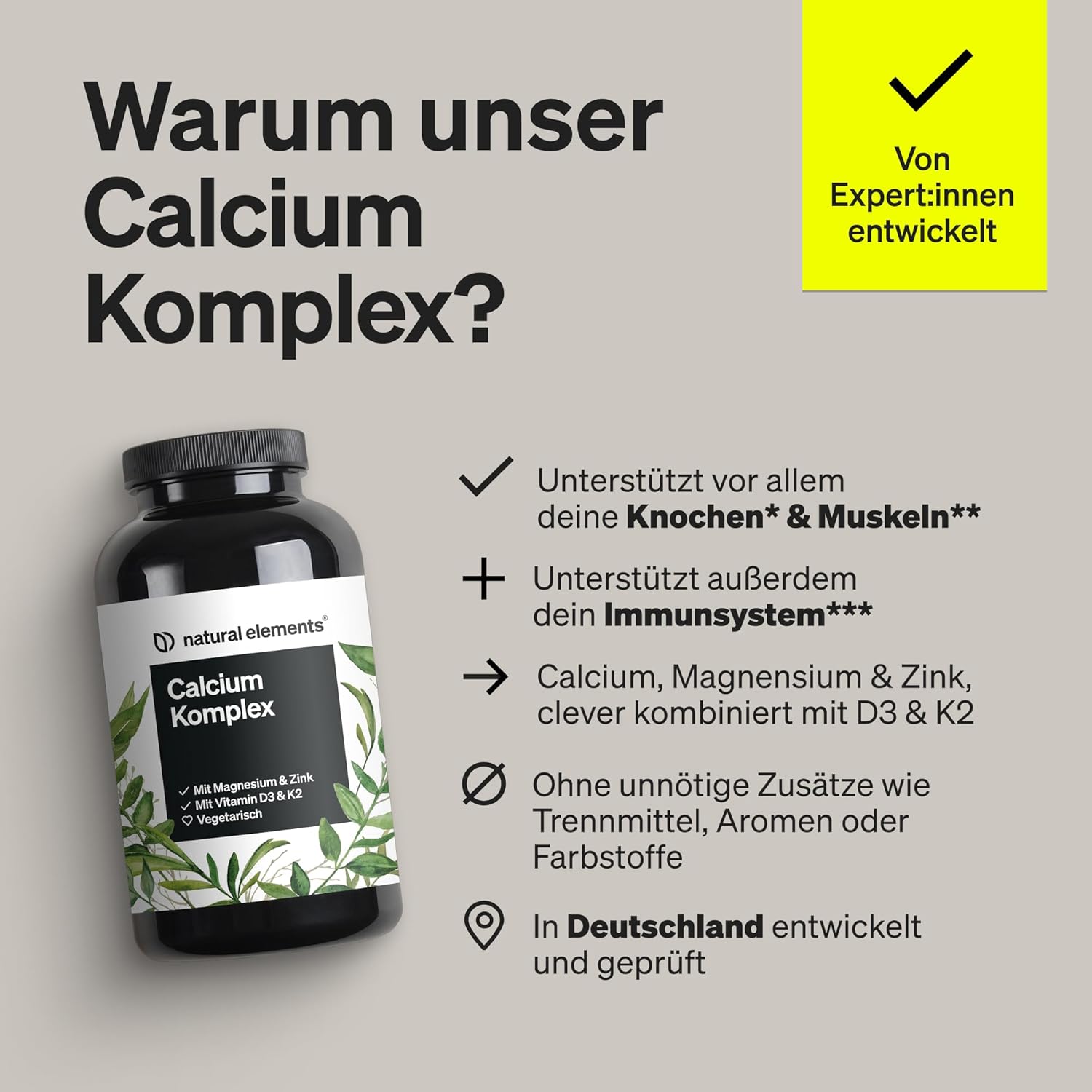 Calcium Complex with Magnesium & Zinc