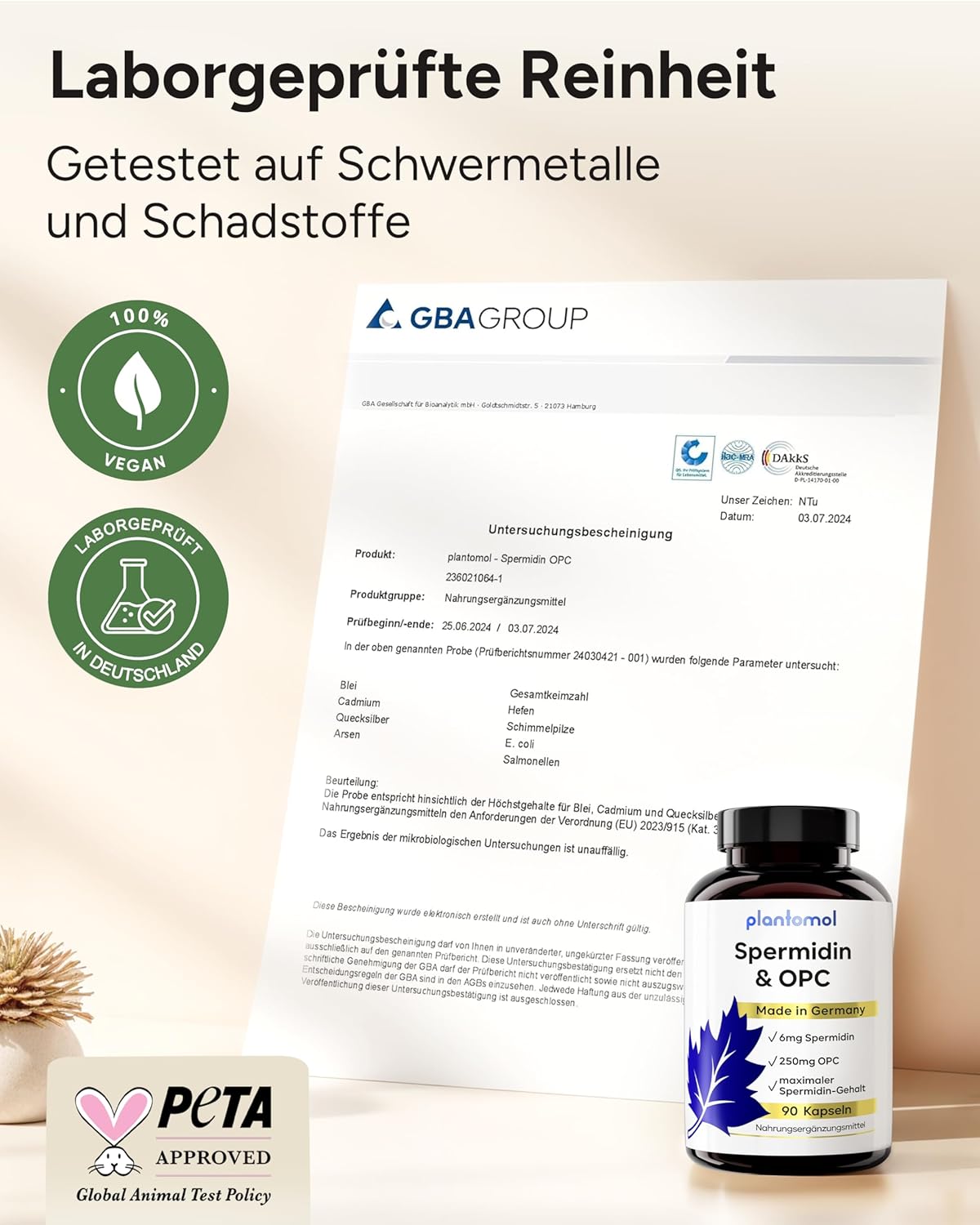 بلانتومول سبيرميدين و او بي سي 90 كبسولة