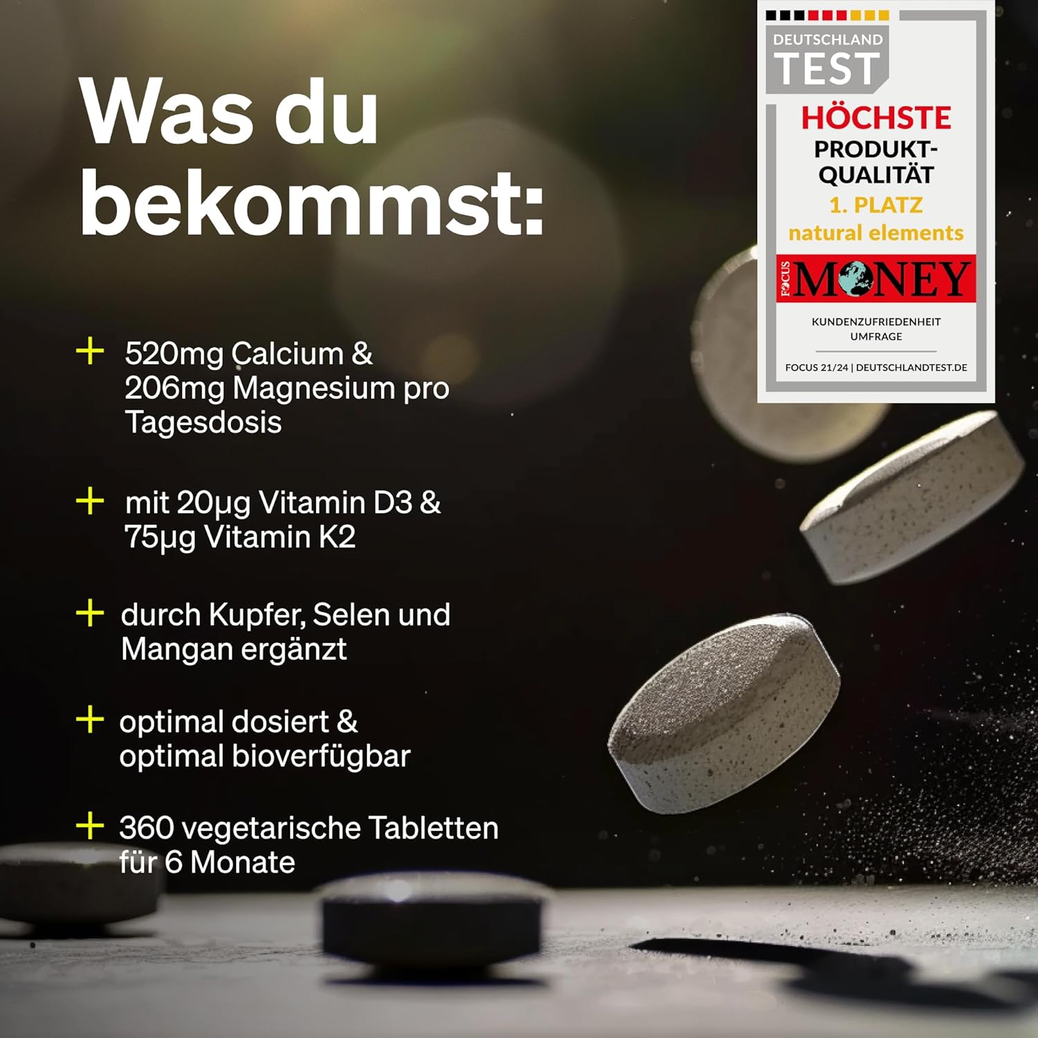 Calcium Complex with Magnesium & Zinc