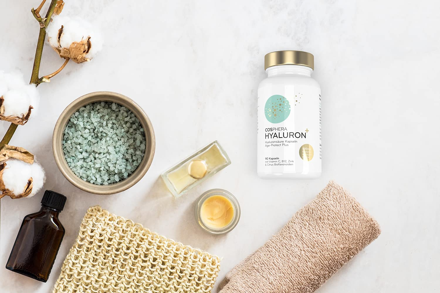 Cosphera Hyaluronic acid Capsules high dose with 500mg