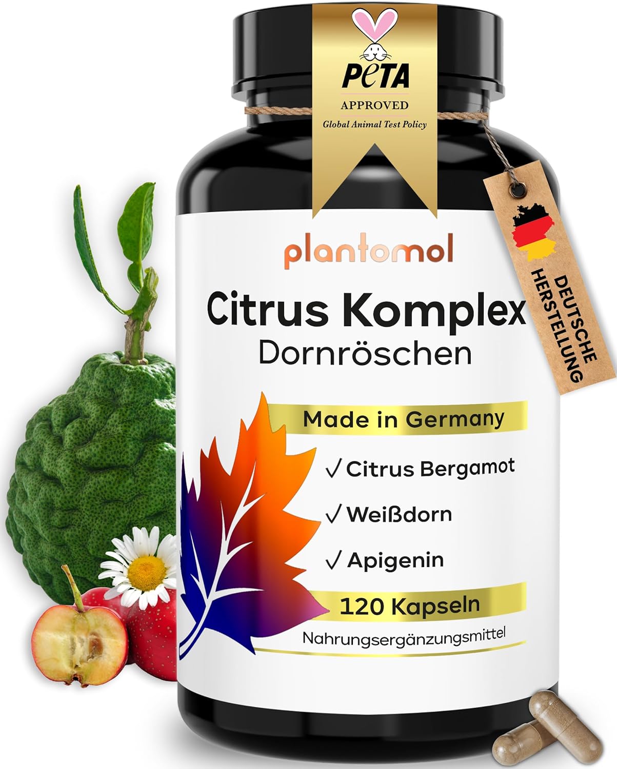 بلانتومول دورنروشين (مركب الحمضيات، 120 كبسولة)