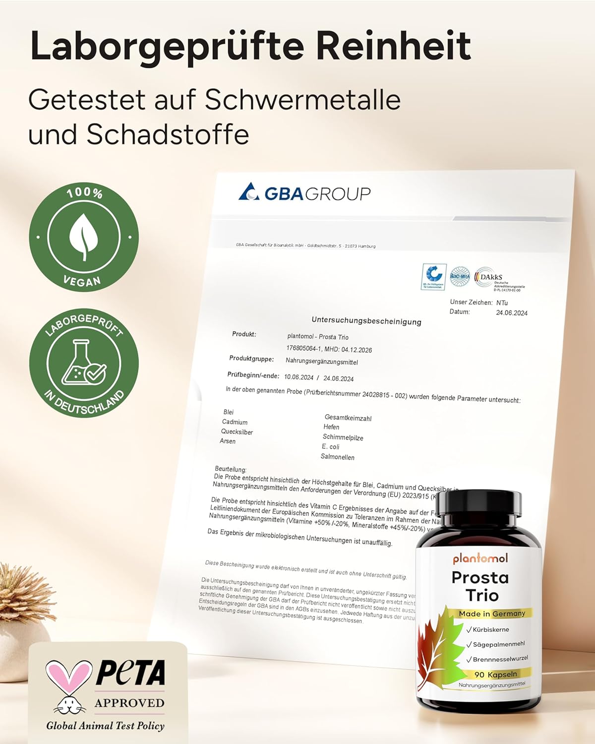 Plantomol PROSTA TRIO (90 كبسولة)