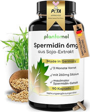 Plantomol Glanzmoment, Spermidin & Silizium (90 Capsules)