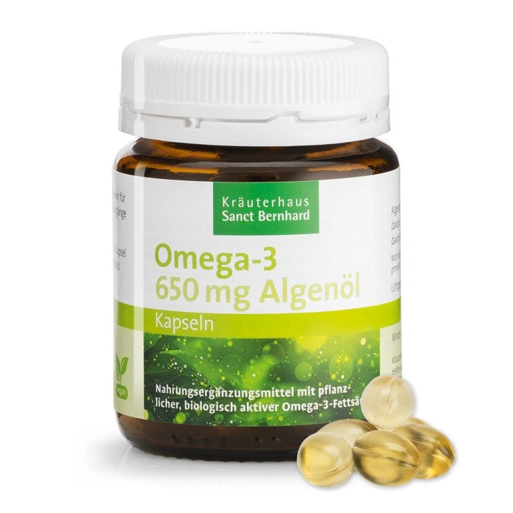 Sanct Bernhard Omega-3-Algae Oil Capsules
