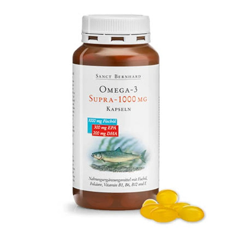Sanct Bernhard Omega-3 Supra-1000 mg Capsules