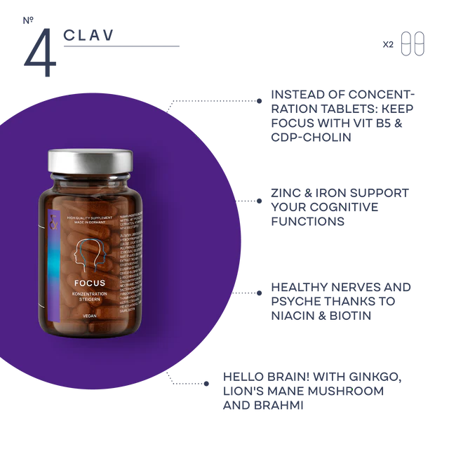 Clav Health N°4 FOCUS