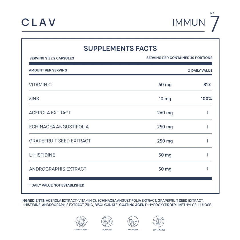 Clav Health Immune