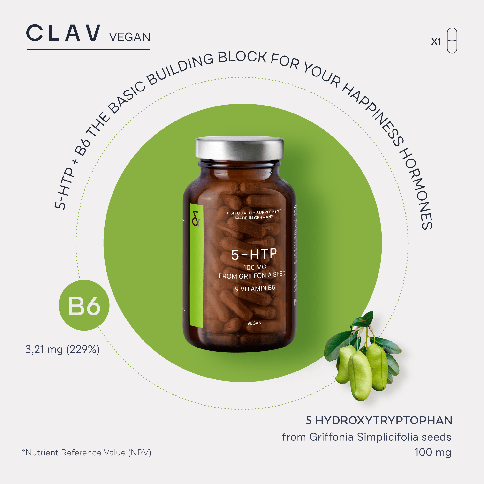 5-HTP Complex with Vitamin B6