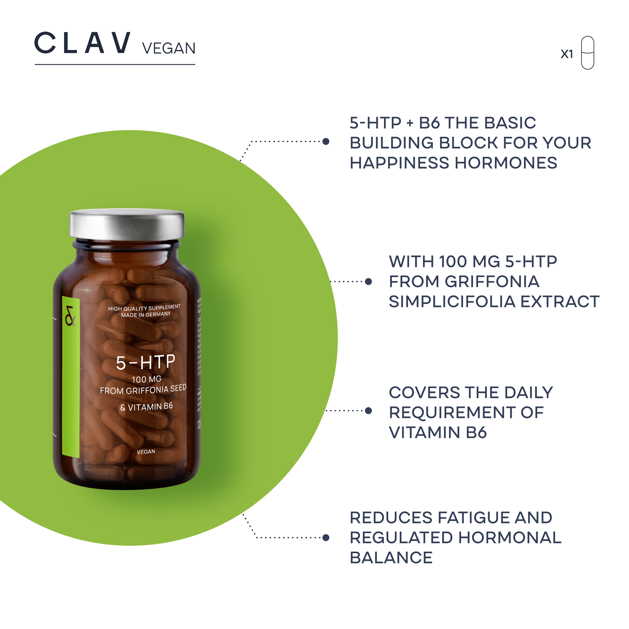 5-HTP Complex with Vitamin B6