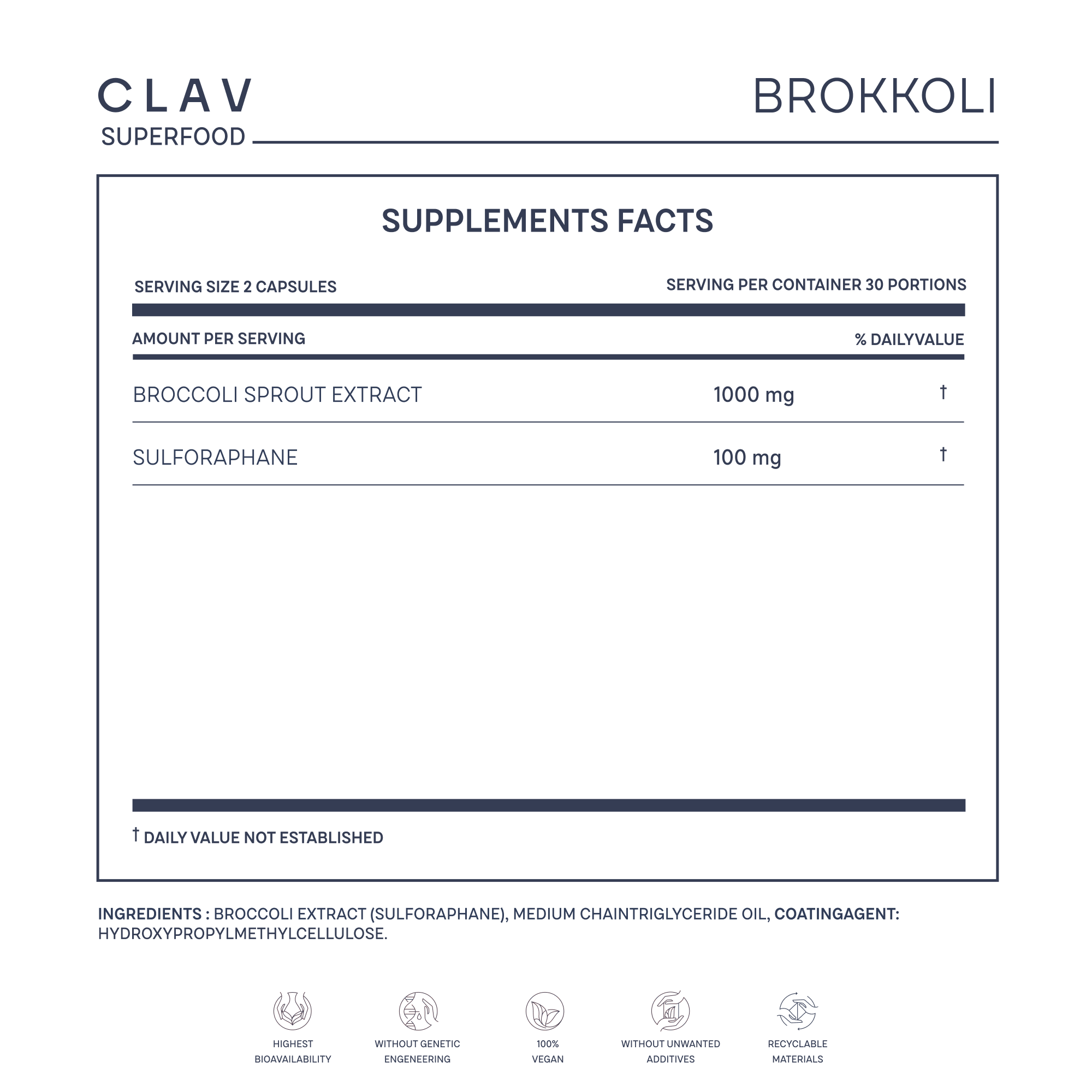 Broccoli Sprout Extract
