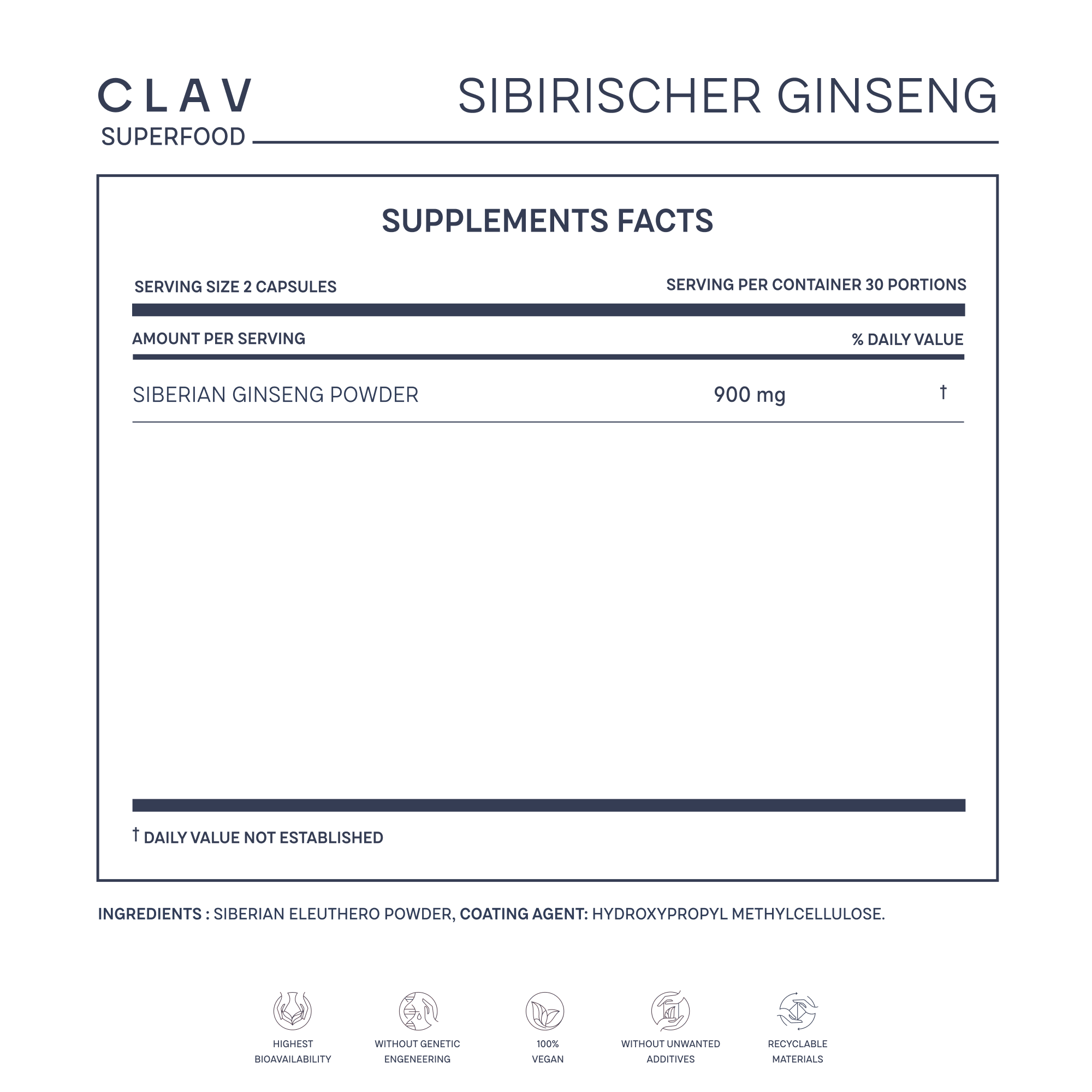 Siberian Ginseng Extract