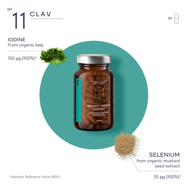 Clav Health N°11 ORGANIC THYROID SUPPORT