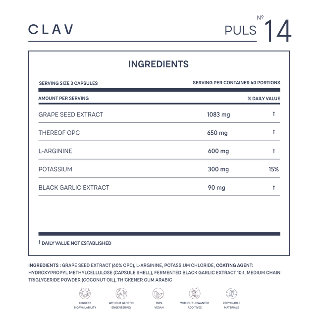 Clav Health N°14 PULSE
