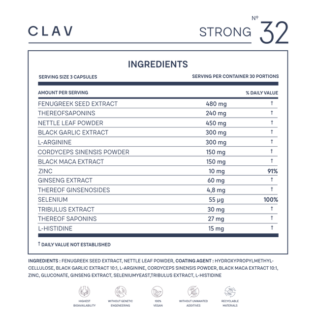 Clav Health N°32 STRONG