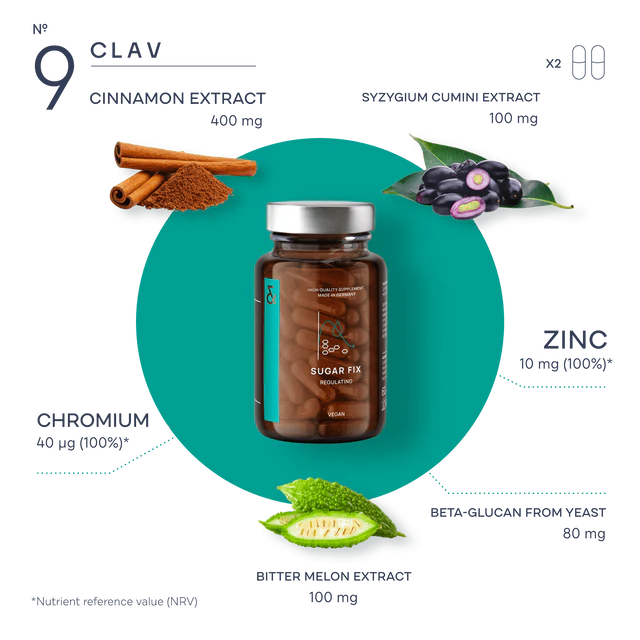 Clav Health N°9 SUGAR FIX