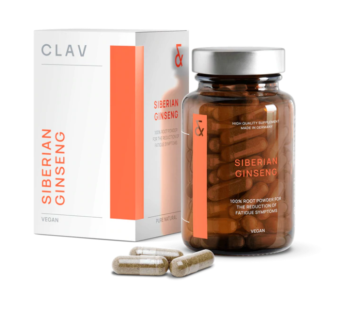 Clav Health Siberian Ginseng Reduces Signs of Fatigue