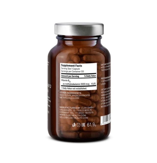 Clav Health Vitamin B12