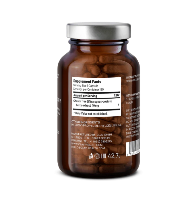 Clav Health Chasteberry Extract