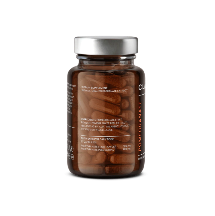 Clav Health Pomegranate Rich In Polyphenols And Ellagic Acid