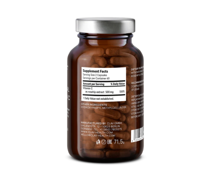 Clav Health Natural Vitamin C