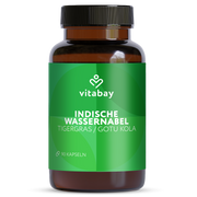 Indische Wassernabel / Tigergras / Gotu Kola - 400 mg - 90 Kapseln