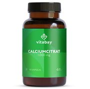 Vitabay Calcium Citrate 1000mg - Vegan Capsules