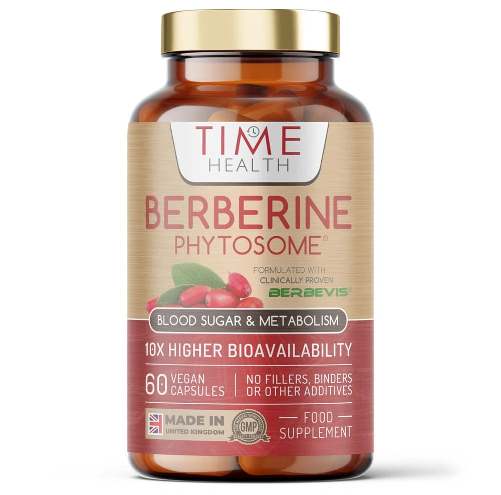 Time Health Berberine Phytosome® – 10X Enhanced Absorption