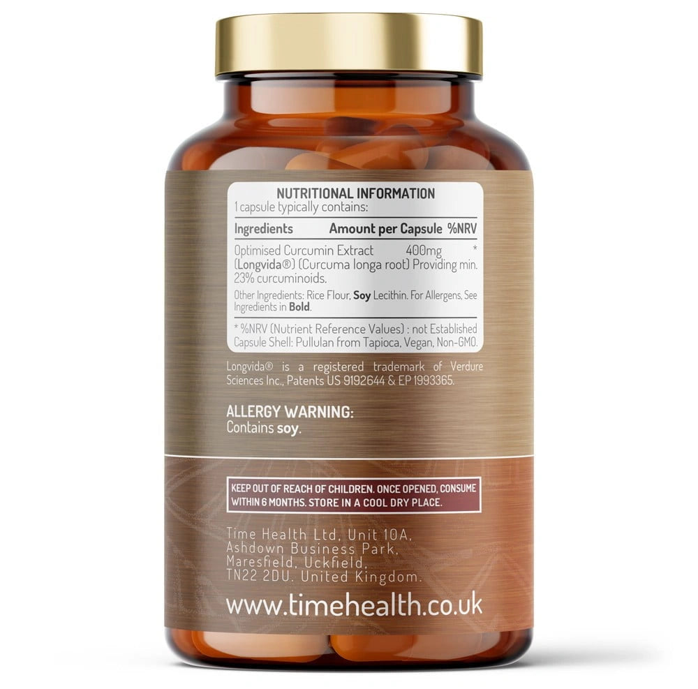 Time Health Longvida Optimised Curcumin Extract