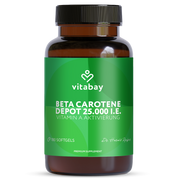Beta Carotene 25,000 I.U. Depot - 180 Vegan Softgels
