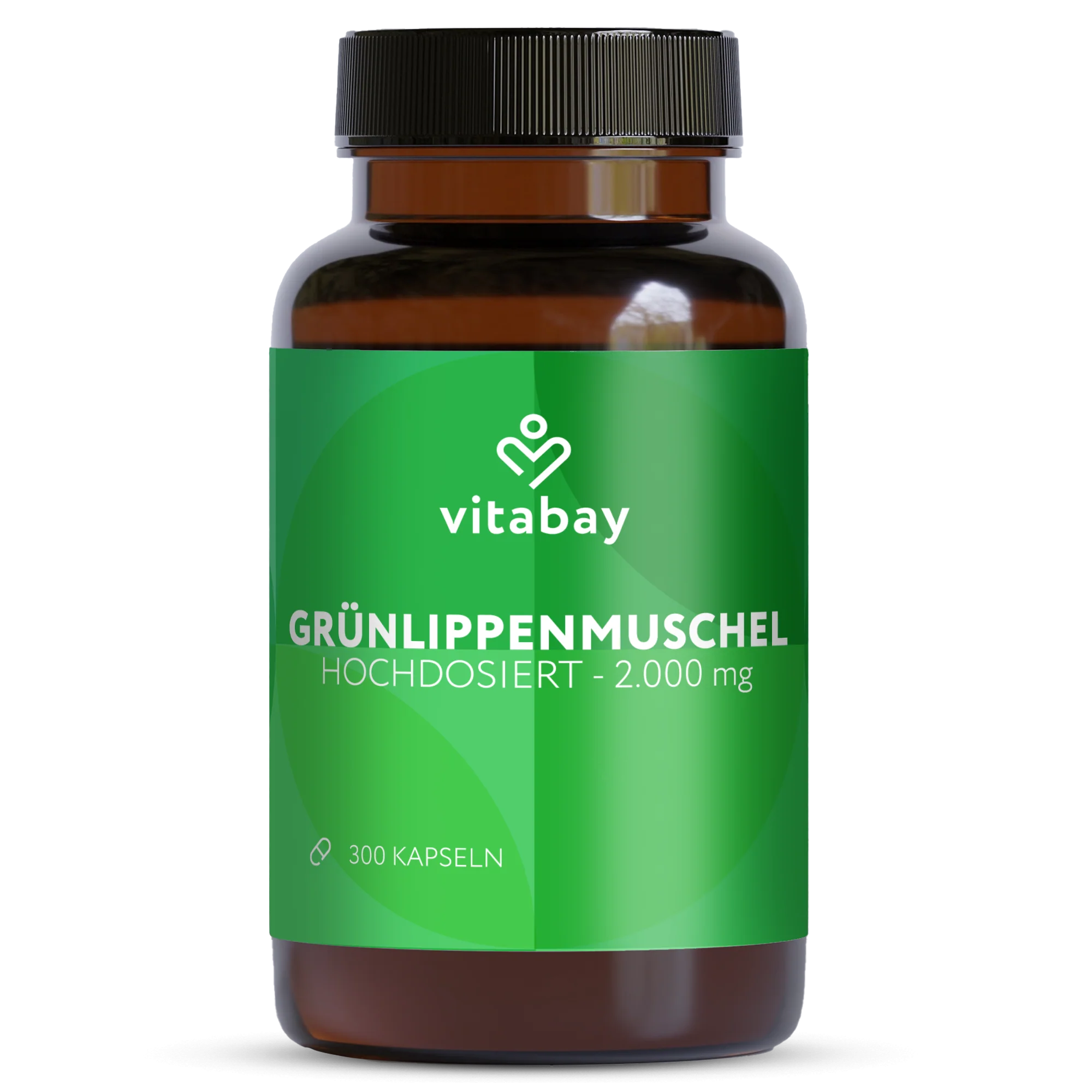 Vitabay GREEN-LIPPED MUSSEL 2000 mg high dose - 300 capsules