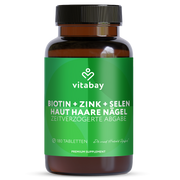 D-Biotin 10 mg Depot + Selen 110 mcg + Zink 10 mg - Tabletten