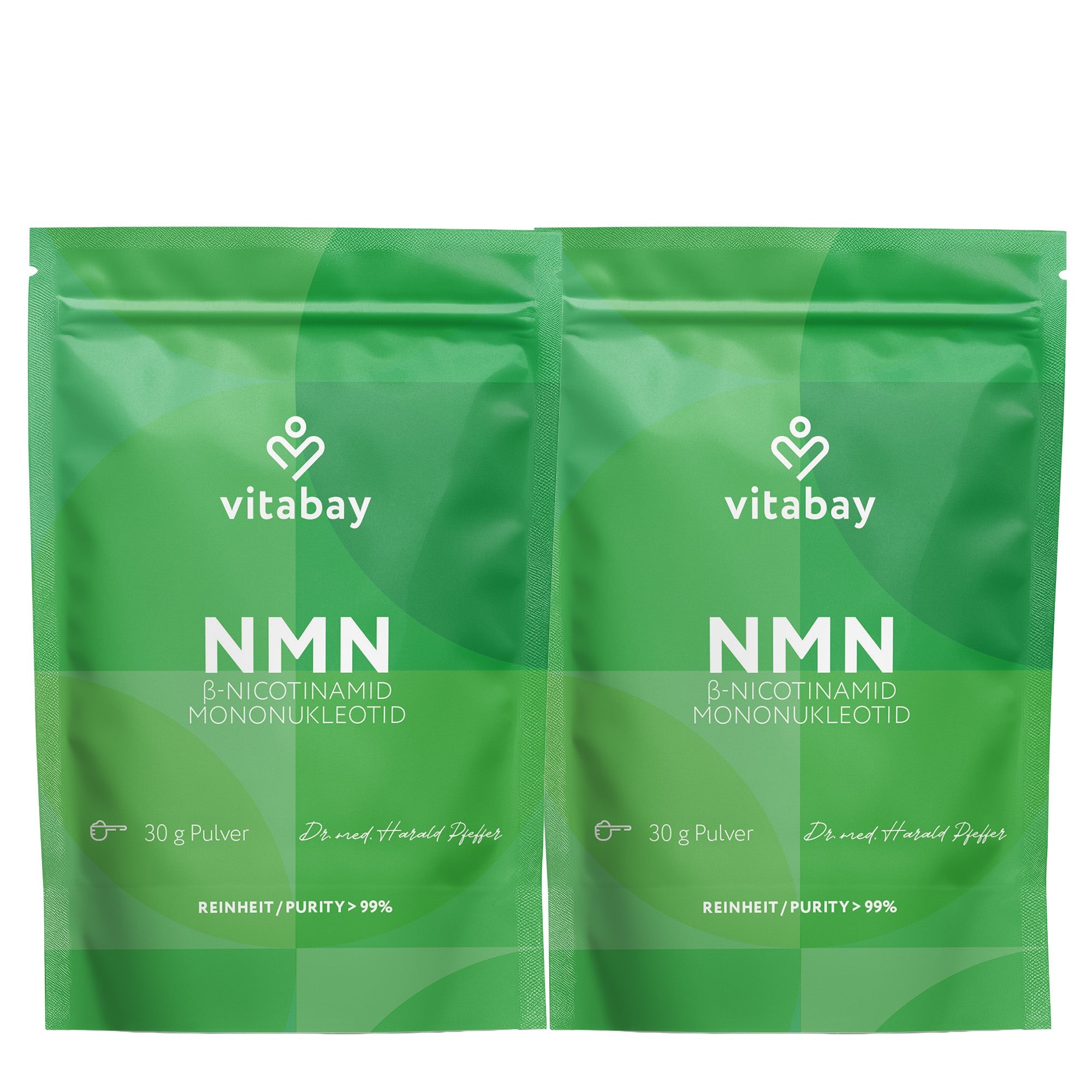 NMN Pulver 30 g - hochreines Nicotinamid Mononukleotid Pulver 99%