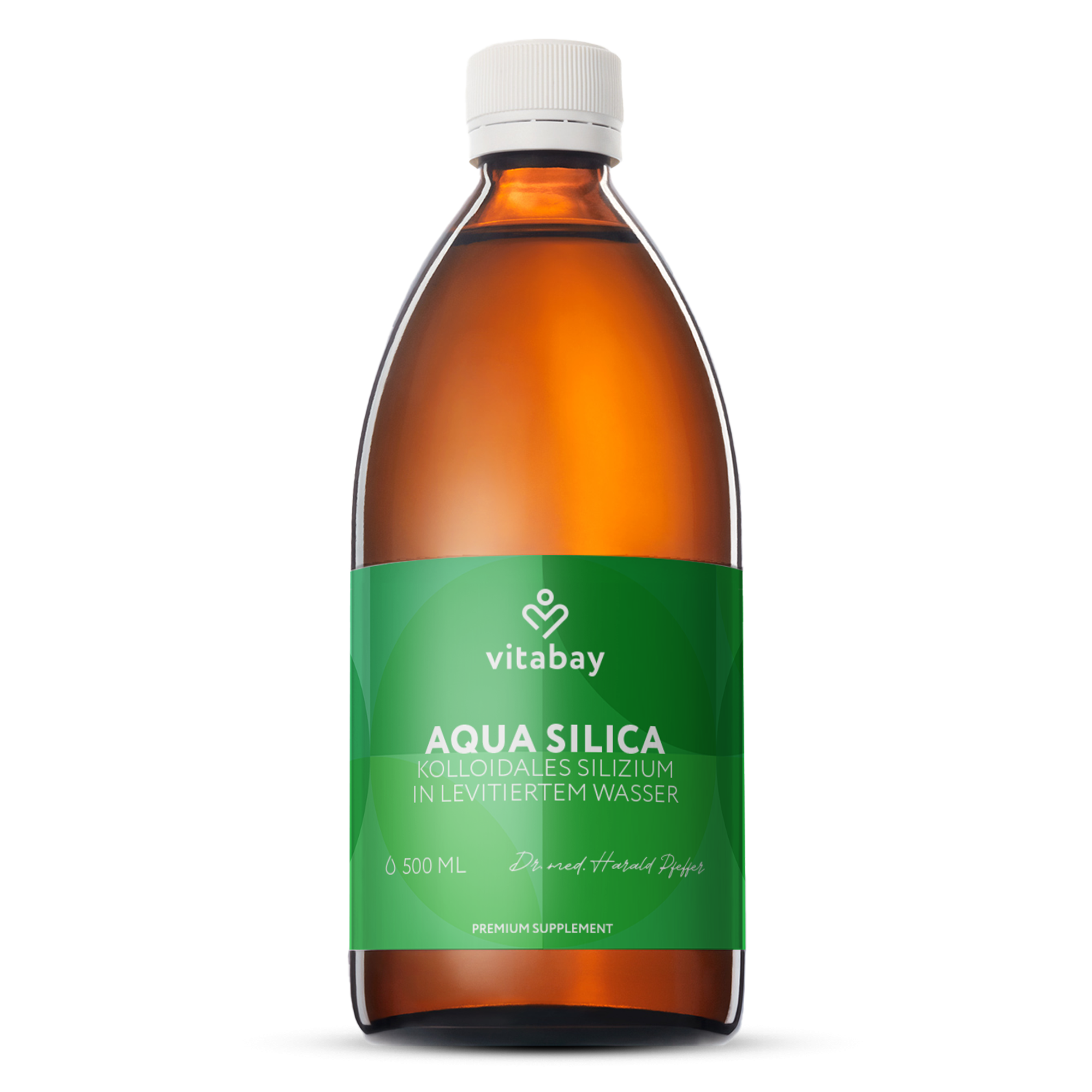 Aqua Silica - Organisch Kolloidales Silizium in levitiertem Wasser - 500ml