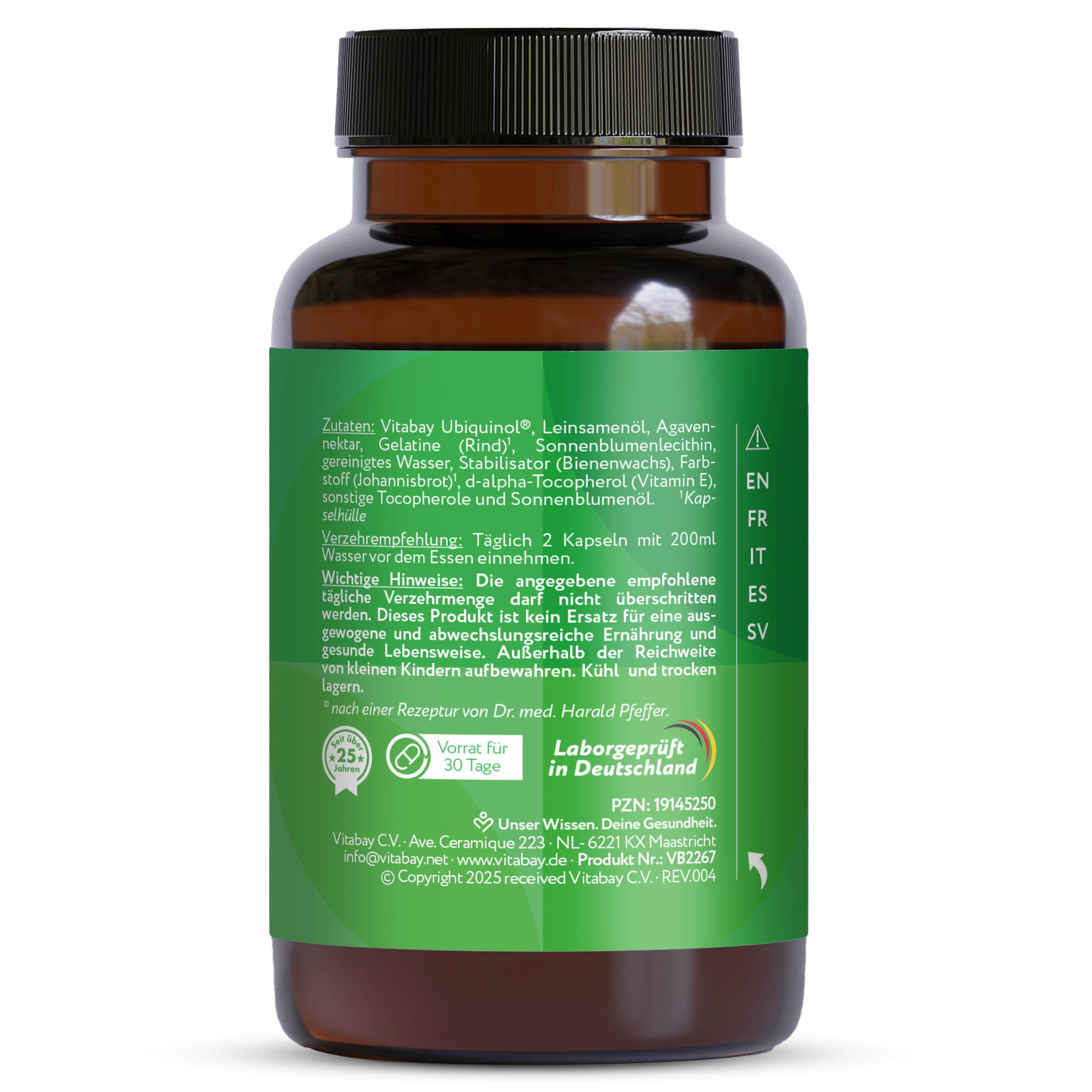 Coenzyme Q10 Ubiquinol 200 mg Bioactive - 60 Softgels