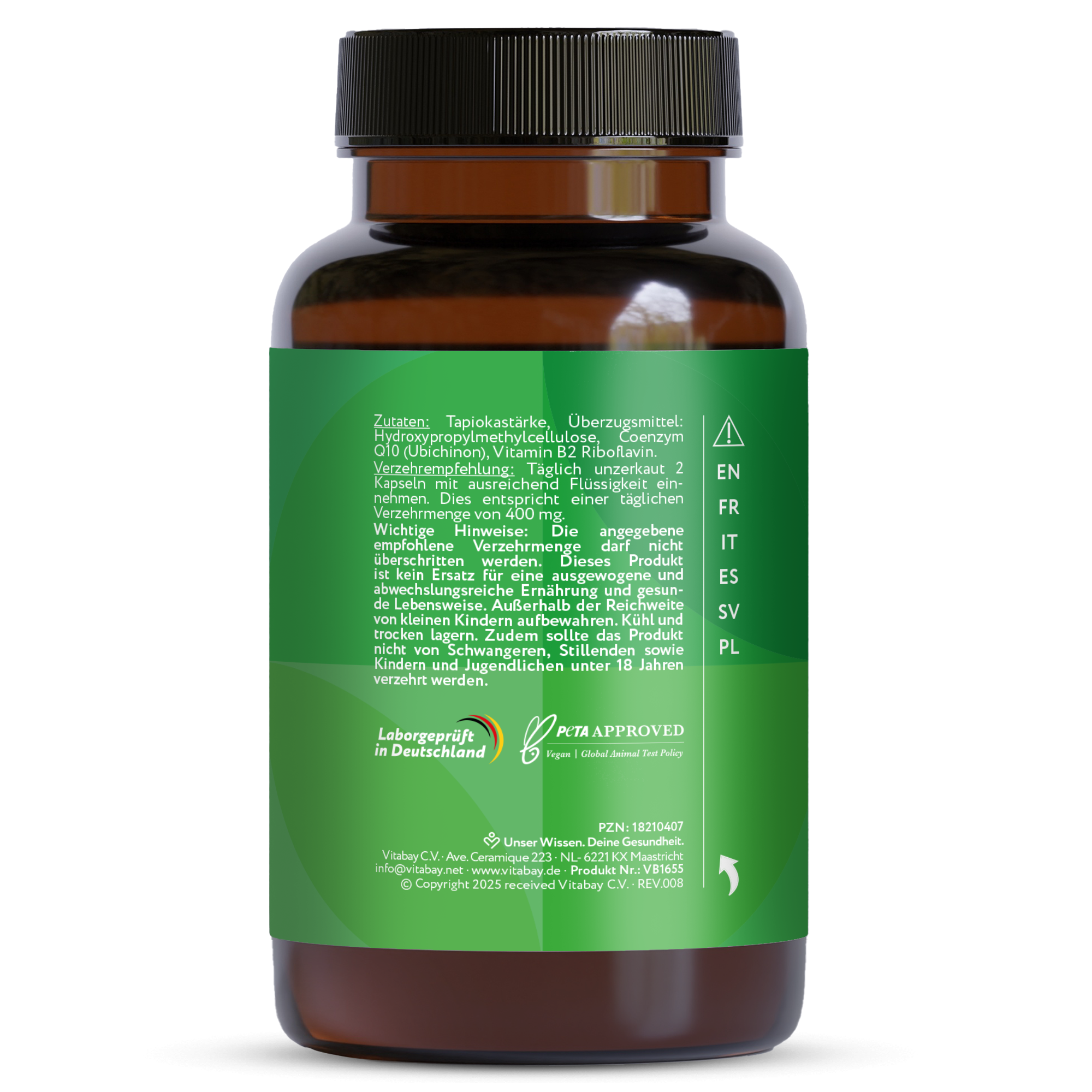 Coenzyme Q10 Depot 200 mg - 120 Vegan Capsules