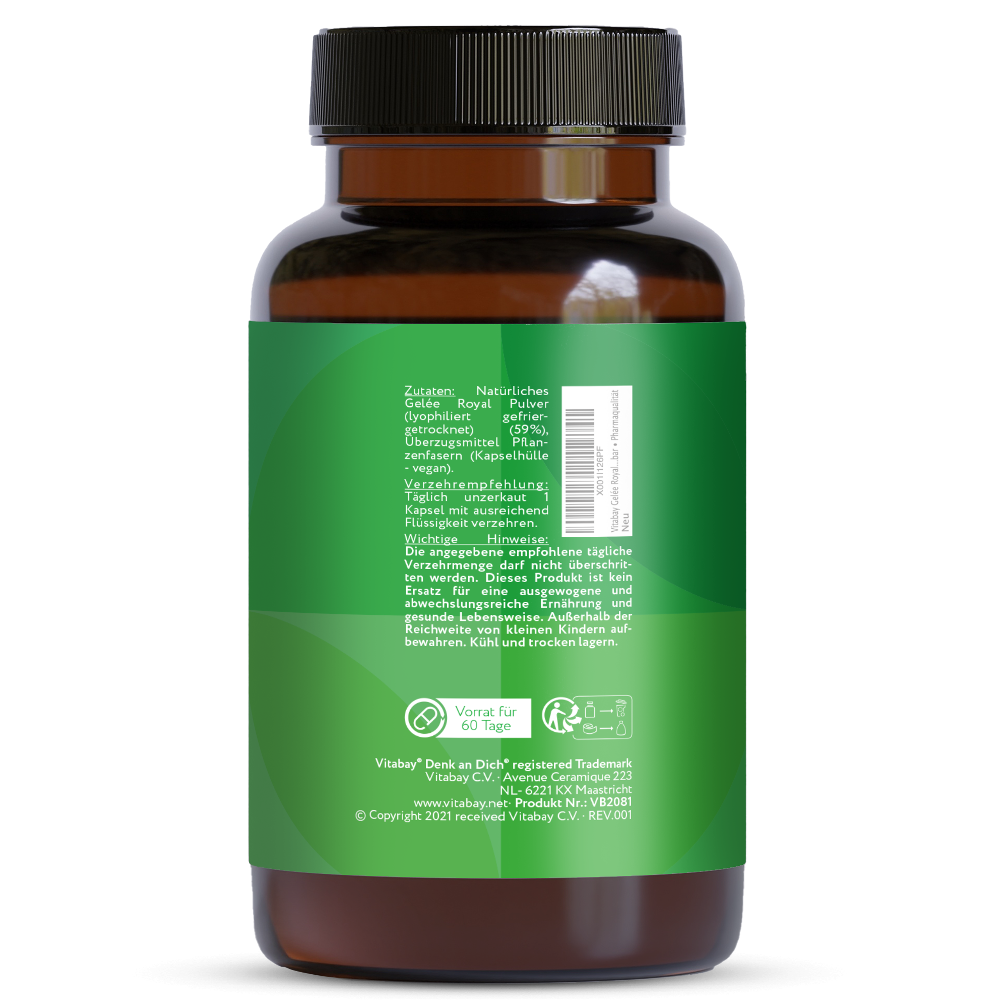 Gelée Royal 170mg • 60 Kapseln