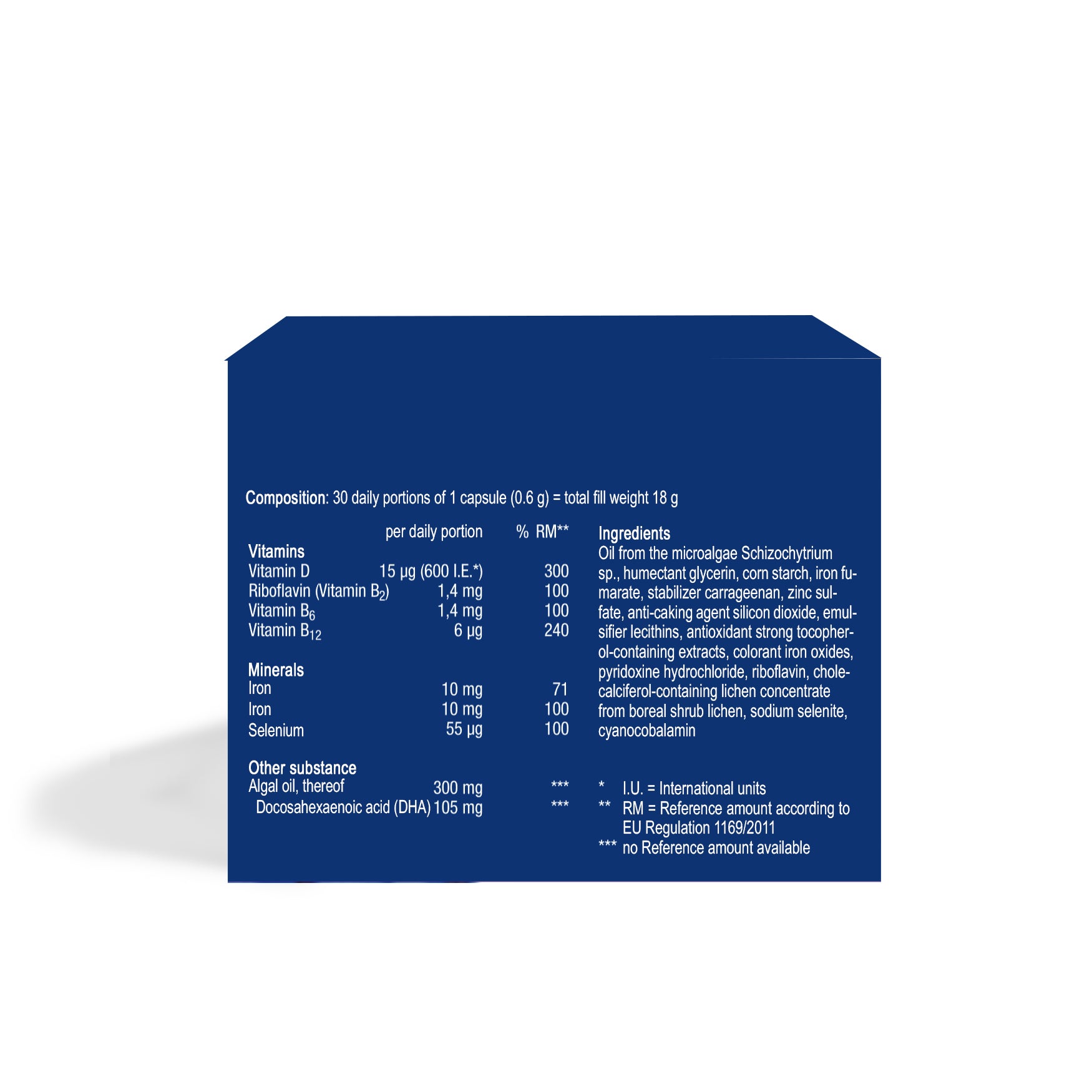 Orthomol, Veg one, 30 Capsules