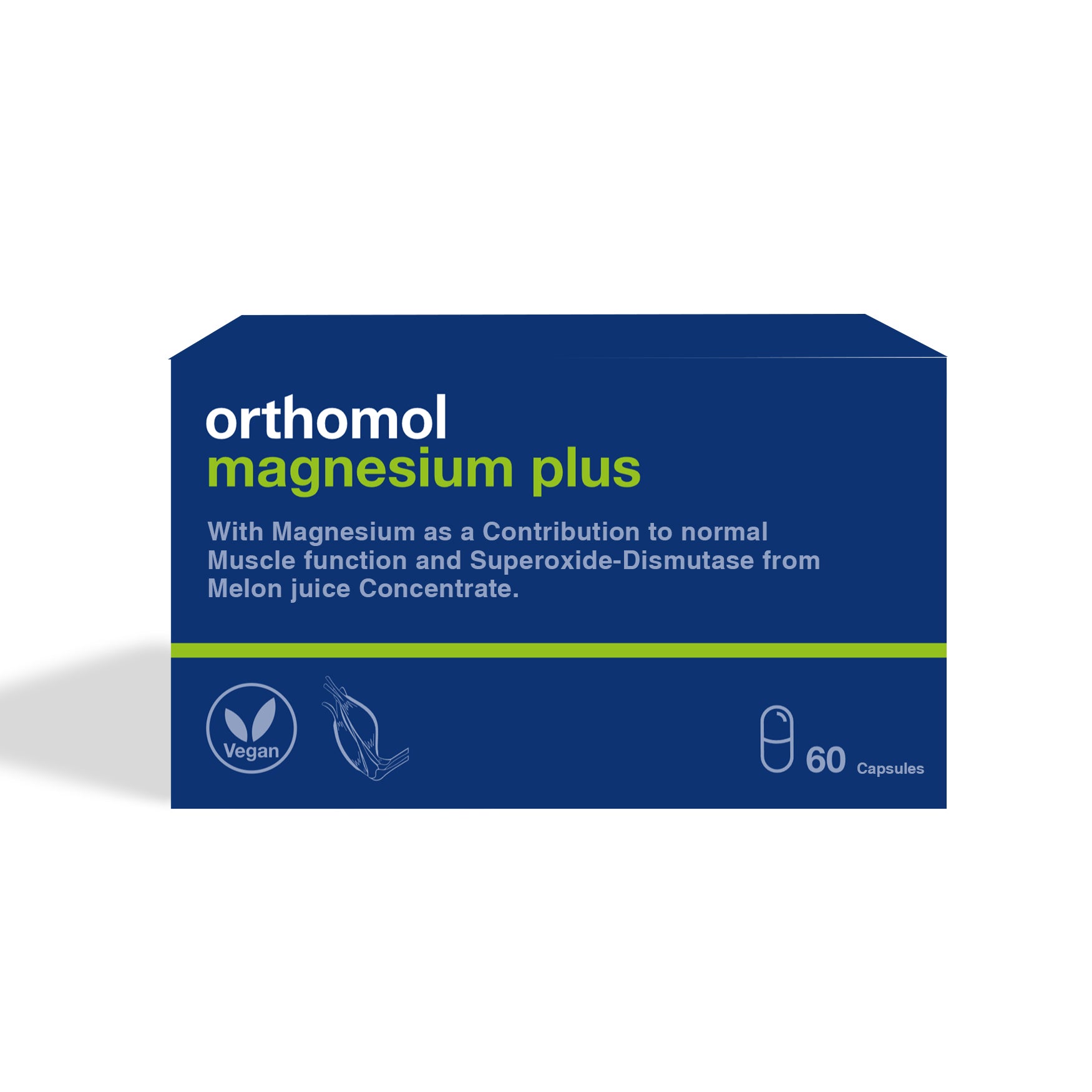 Orthomol, Magnesium Plus, 60 Capsules