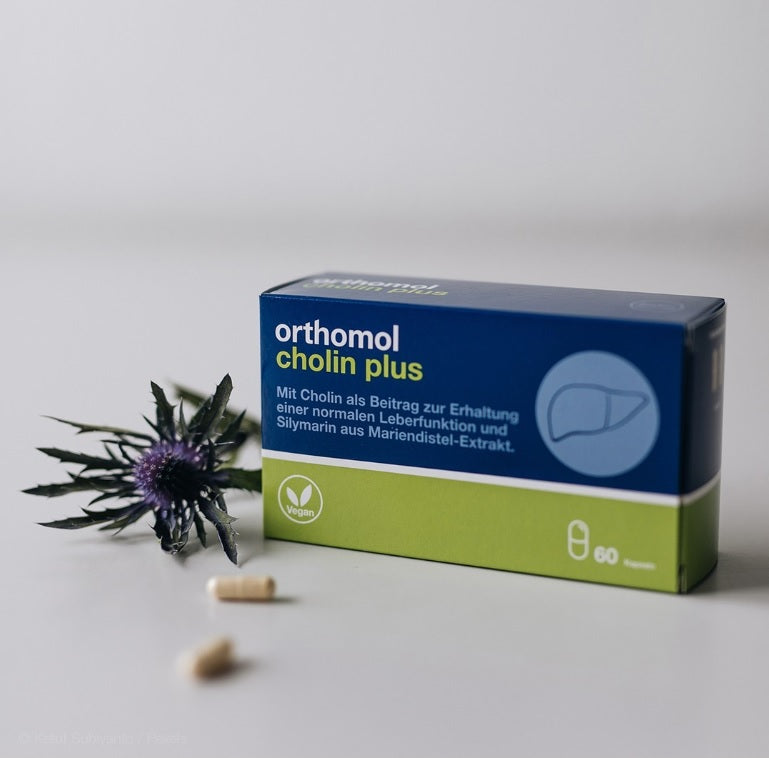 Orthomol, Cholin Plus, 60 Capsules